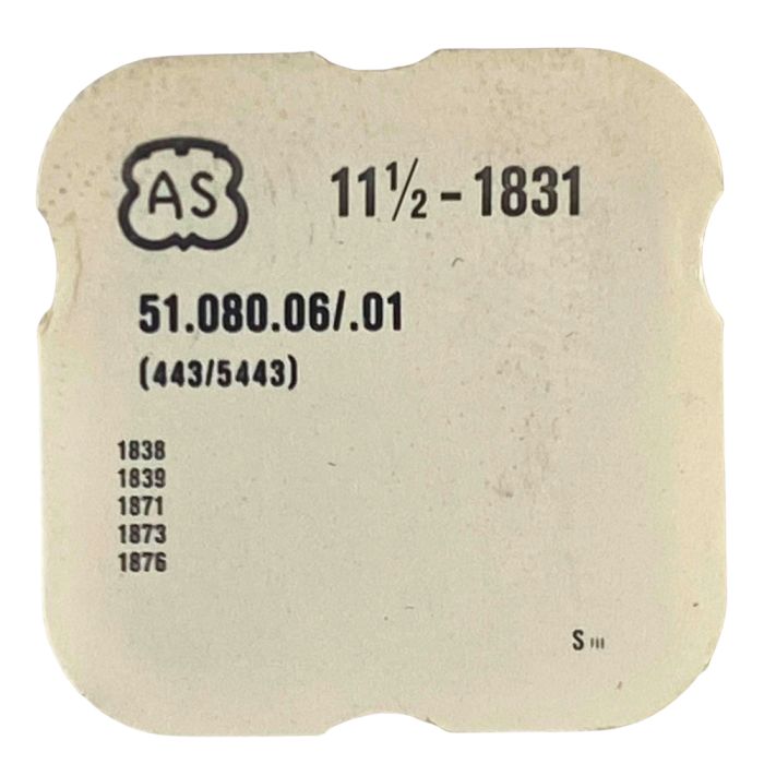 AS 1831 - 443 Tirette (à l'unité) - Setting lever (detent) (per unit)