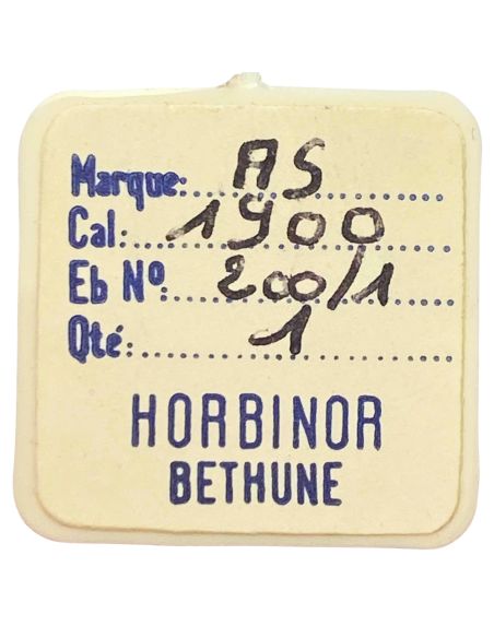 AS 1900 - 200/1 Roue de centre avec chaussée (placée hors du centre) (à l'unité) - Center wheel and pinion with cannon pinion (o
