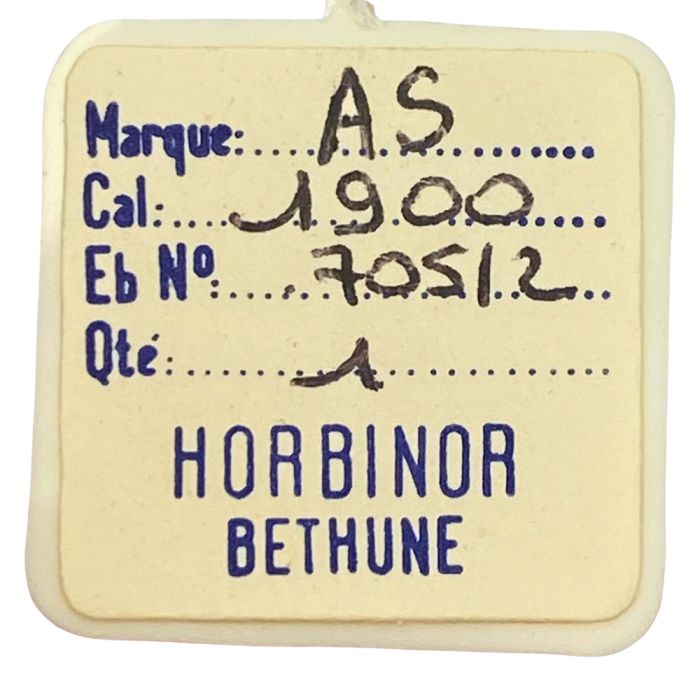 AS 1900 - 705 Roue d'ancre pivotée (à l'unité) - Escape wheel and pinion with straight pivots (per unit)