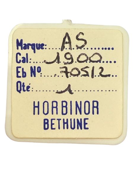 AS 1900 - 705 Roue d'ancre pivotée (à l'unité) - Escape wheel and pinion with straight pivots (per unit)