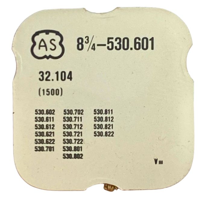 AS 530.601 - 1500 Pignon baladeur (à l'unité) - Wig wag pinion (per unit)