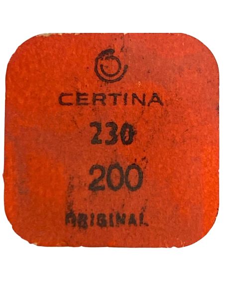 Certina 230 - 200 Roue de centre avec chaussée (roue de minute) (à l'unité) - Center wheel and pinion with cannon pinion (per un
