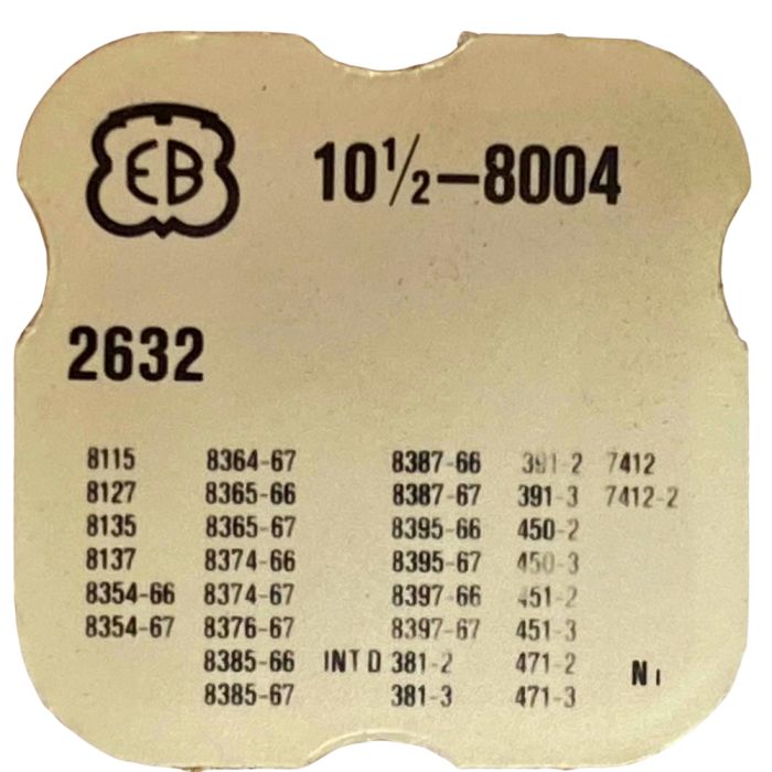 EB 8004 - 2632 Bascule de déclenchement de quantième (à l'unité) - Date unlocking yoke (per unit)
