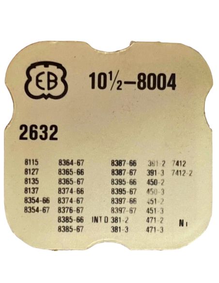 EB 8004 - 2632 Bascule de déclenchement de quantième (à l'unité) - Date unlocking yoke (per unit)