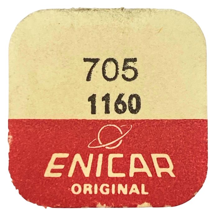 Enicar 1160 - 705 Roue d'ancre pivotée (à l'unité) - Escape wheel and pinion with straight pivots (per unit)