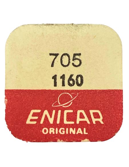 Enicar 1160 - 705 Roue d'ancre pivotée (à l'unité) - Escape wheel and pinion with straight pivots (per unit)