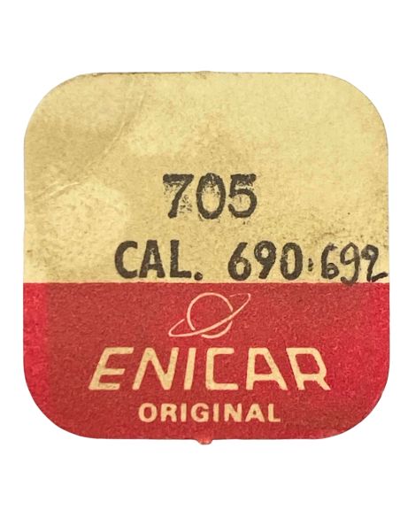 Enicar 690 - 705 Roue d'ancre pivotée (à l'unité) - Escape wheel and pinion with straight pivots (per unit)