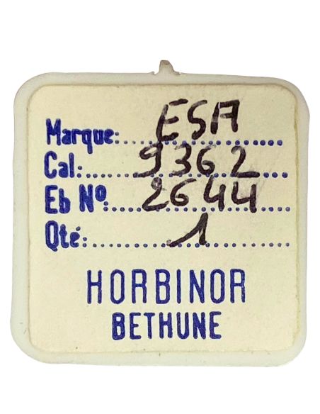 ESA 9362 - 2644 Plaque de maintien de bascule de déclenchementt (à l'unité) - Unlocking yoke plate (per unit)