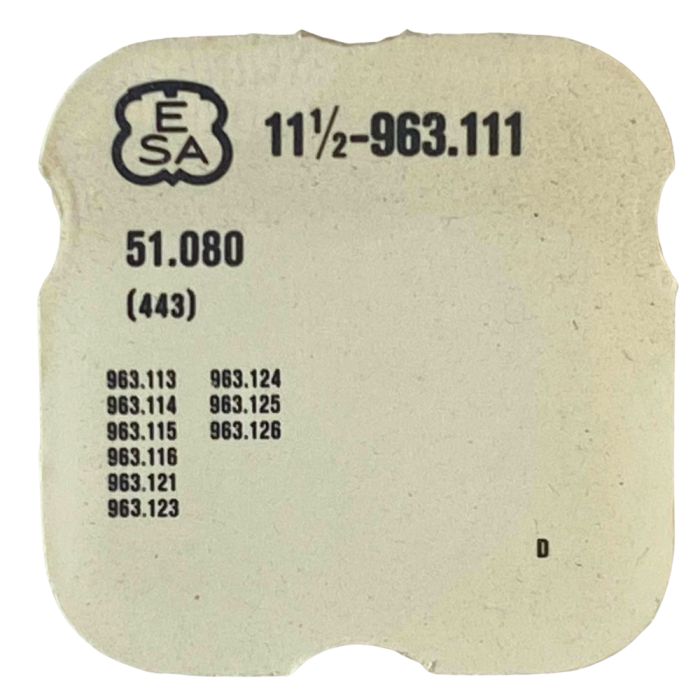 ESA 963.111 - 443 Tirette (à l'unité) - Setting lever (detent) (per unit)