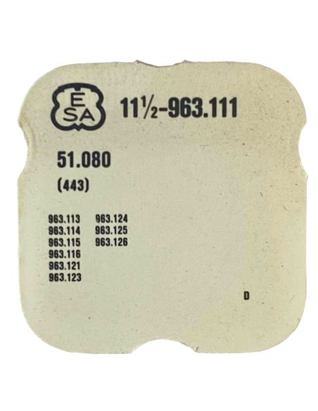 ESA 963.111 - 443 Tirette (à l'unité) - Setting lever (detent) (per unit)