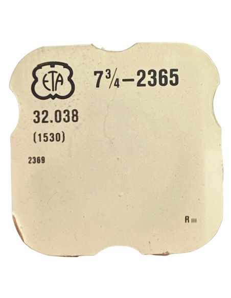 ETA 2365 - 1530 Embrayage monté (à l'unité) - Coupling clutch mount (per unit)