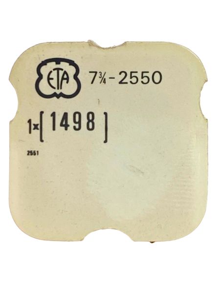 ETA 2550 - 1498 Roue-palier de masse oscillante (roue de minute) (à l'unité) - Bearing wheel for oscillating weight (per unit)