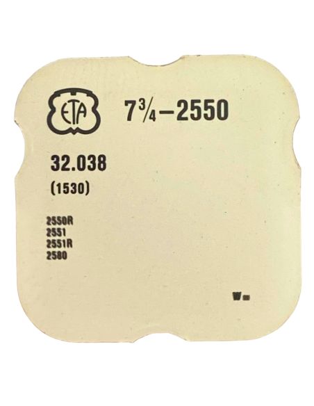 ETA 2550 - 1530 Embrayage monté (à l'unité) - Coupling clutch mount (per unit)