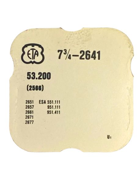 ETA 2641 - 2566 Correcteur de quantième (à l'unité) - Date corrector (per unit)
