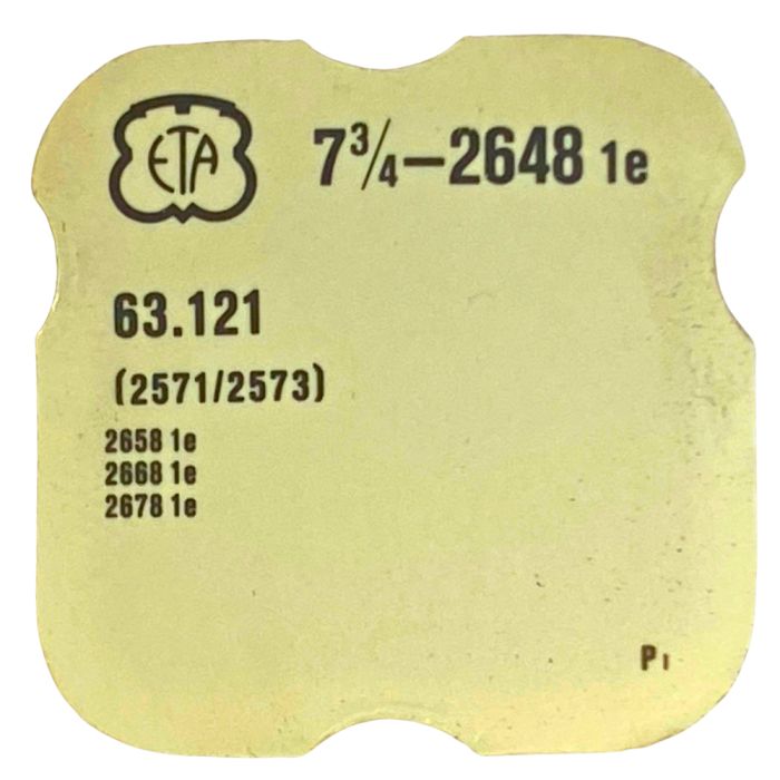 ETA 2648 - 2571 Ressort du correcteur des jours (à l'unité) - Day corrector spring (per unit)