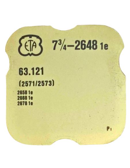 ETA 2648 - 2573 Ressort du sautoir des jours (à l'unité) - Day jumper spring (per unit)