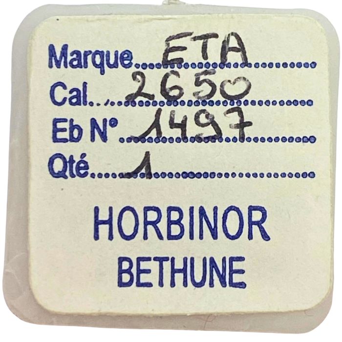ETA 2650 - 1497 Palier à billes de masse oscillante (roue de minute) (à l'unité) - Ball-bearing for oscillating weight (per unit
