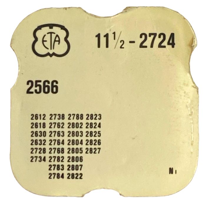 ETA 2724 - 2566 Correcteur de quantième (à l'unité) - Date corrector (per unit)