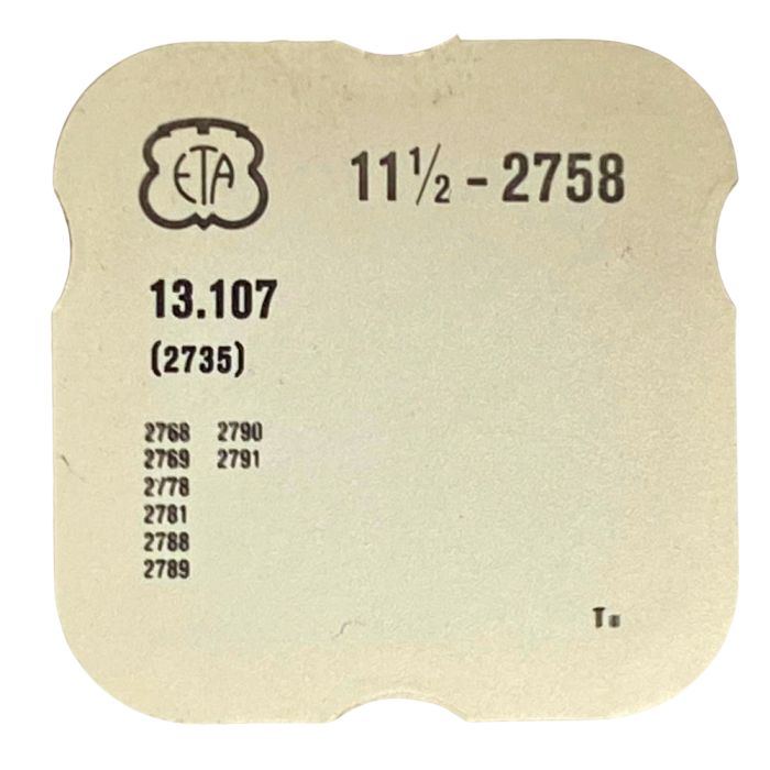 ETA 2758 - 2735 Plaque de maintien de l'indicateur des jours (à l'unité) - Date Indicator Maintaining (per unit)