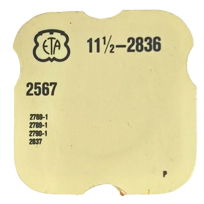 ETA 2836 - 2567 Correcteur des jours (à l'unité) - Day corrector (per unit)