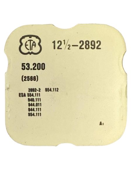 ETA 2892 - 2566 Correcteur de quantième (à l'unité) - Date corrector (per unit)