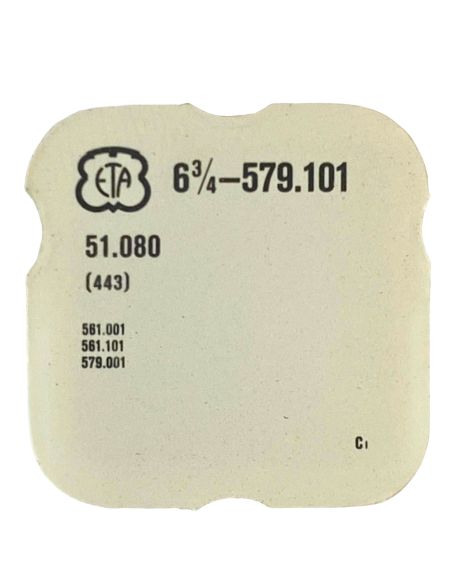 ETA 579.101 - 443 Tirette (à l'unité) - Setting lever (detent) (per unit)