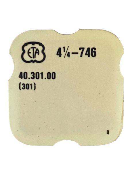 ETA 746 - 301 Raquette pour spiral plat (à l'unité) - Regulator for flat hairspring (per unit)