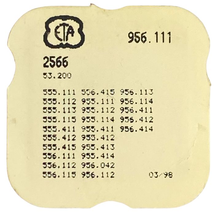 ETA 956.111 - 2566 Correcteur de quantième (à l'unité) - Date corrector (per unit)
