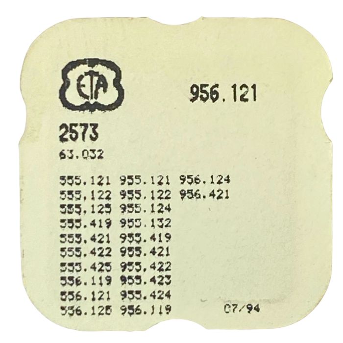 ETA 956.121 - 2573 Ressort du sautoir des jours (à l'unité) - Day jumper spring (per unit)