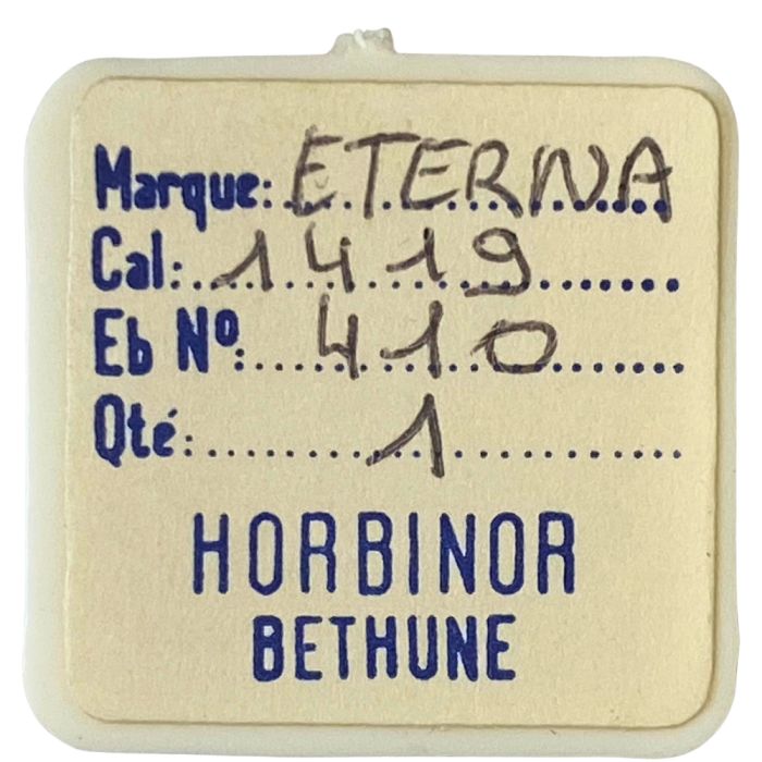 Eterna 1419 - 410 Pignon de remontoir (à l'unité) - Winding pinion (per unit)