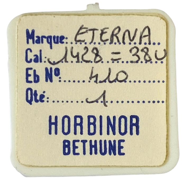 Eterna 1428 - 410 Pignon de remontoir (à l'unité) - Winding pinion (per unit)
