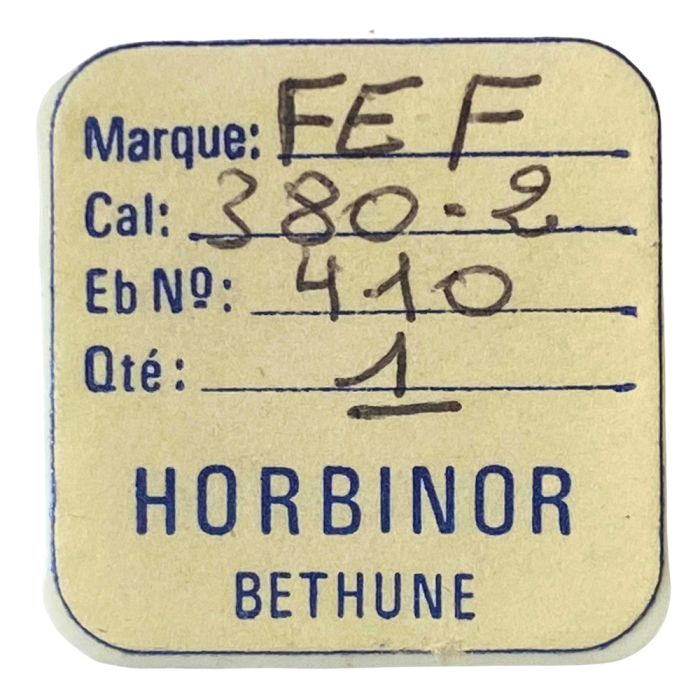 F.E.F 380-2 - 410 Pignon de remontoir (à l'unité) - Winding pinion (per unit)