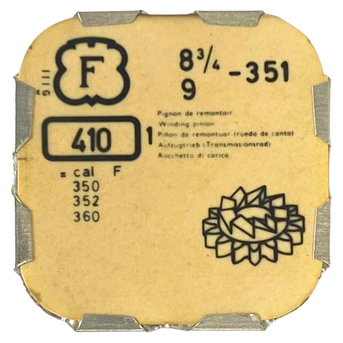 Felsa 351 - 410 Pignon de remontoir (à l'unité) - Winding pinion (per unit)