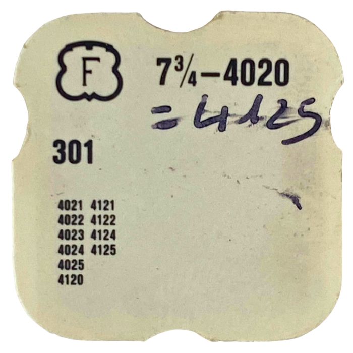 Felsa 4020 - 301 Raquette pour spiral plat (à l'unité) - Regulator for flat hairspring (per unit)