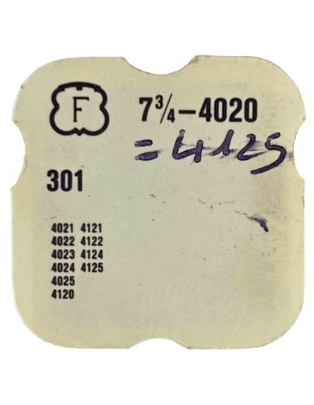 Felsa 4020 - 301 Raquette pour spiral plat (à l'unité) - Regulator for flat hairspring (per unit)