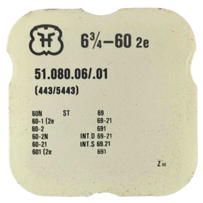 FHF 60 - 443 Tirette (à l'unité) - Setting lever (detent) (per unit)