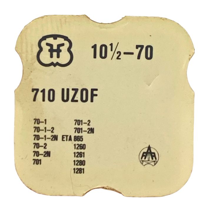 FHF 70 - 710 Ancre montée (à l'unité) - Jewelled pallet fork and staff (per unit)