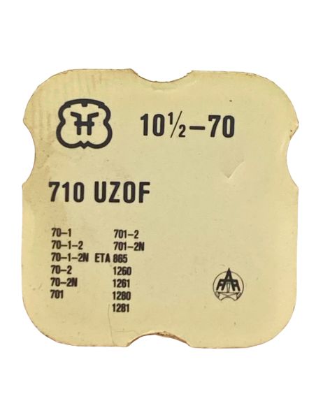 FHF 70 - 710 Ancre montée (à l'unité) - Jewelled pallet fork and staff (per unit)