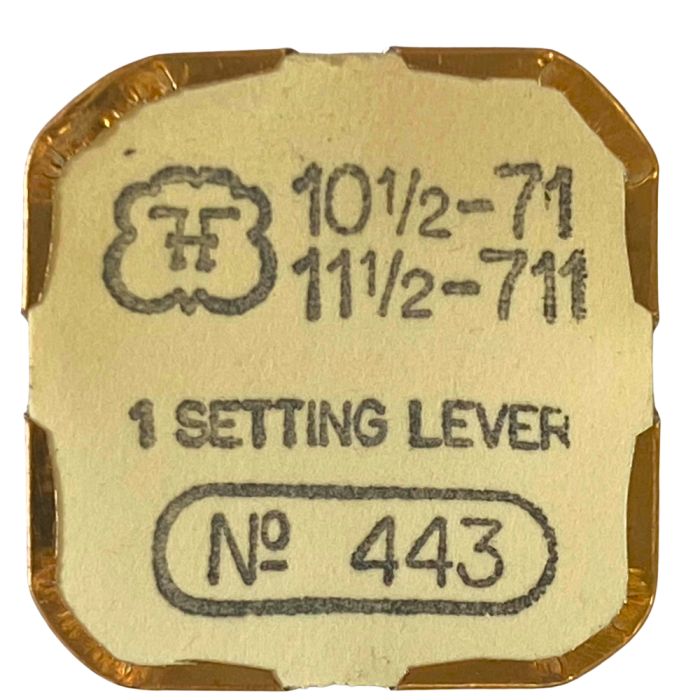 FHF 71 - 443 Tirette (à l'unité) - Setting lever (detent) (per unit)