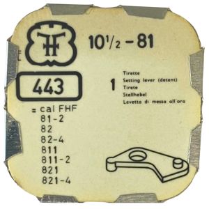 FHF 81 - 443 Tirette (à l'unité) - Setting lever (detent) (per unit)