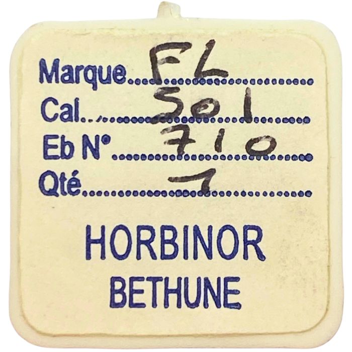 Favre-Leuba 501 - 710 Ancre montée (à l'unité) - Jewelled pallet fork and staff (per unit)