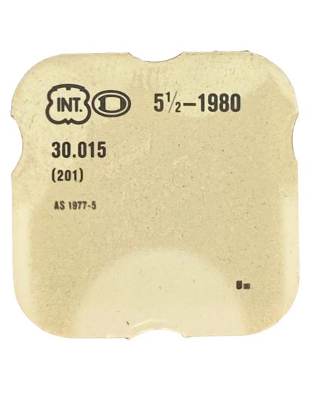 INT 1980 - 201 Roue de centre sans chaussée (à l'unité) - Center wheel and pinion without cannon pinion (per unit)