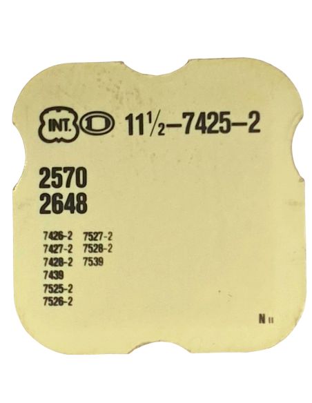 INT 7425-2 - 2570 Commande du correcteur double (à l'unité) - Lever for double corrector (per unit)