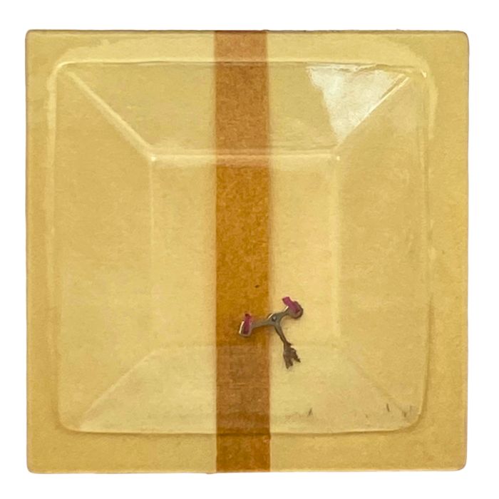 Junghans 674 - 710 Ancre montée (à l'unité) - Jewelled pallet fork and staff (per unit)