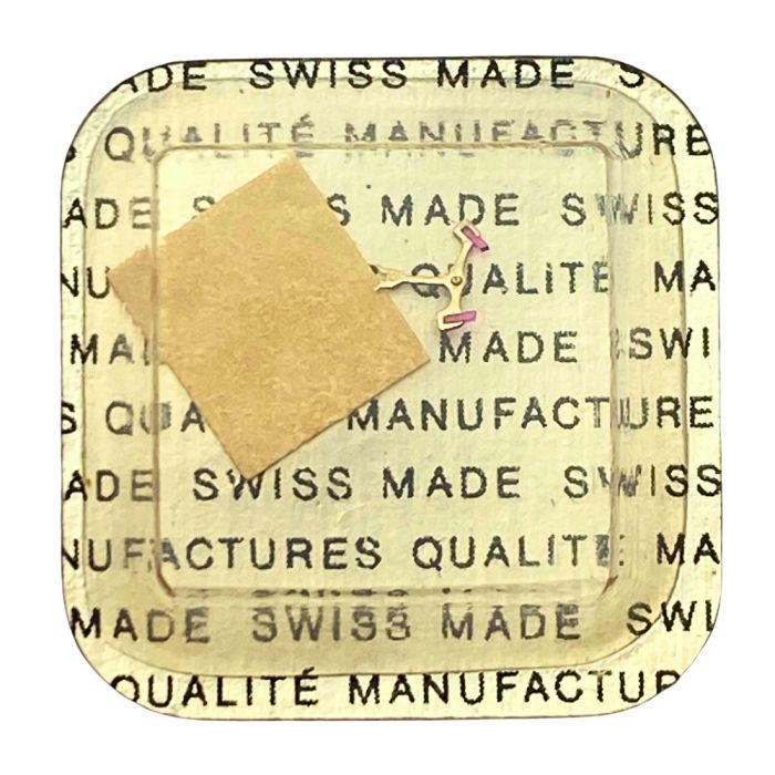 Lanco 6003 - 710 Ancre montée (à l'unité) - Jewelled pallet fork and staff (per unit)