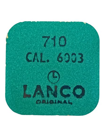 Lanco 6003 - 710 Ancre montée (à l'unité) - Jewelled pallet fork and staff (per unit)