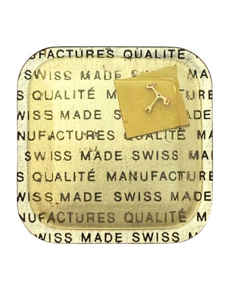 MSR D1 - 710 Ancre montée (à l'unité) - Jewelled pallet fork and staff (per unit)