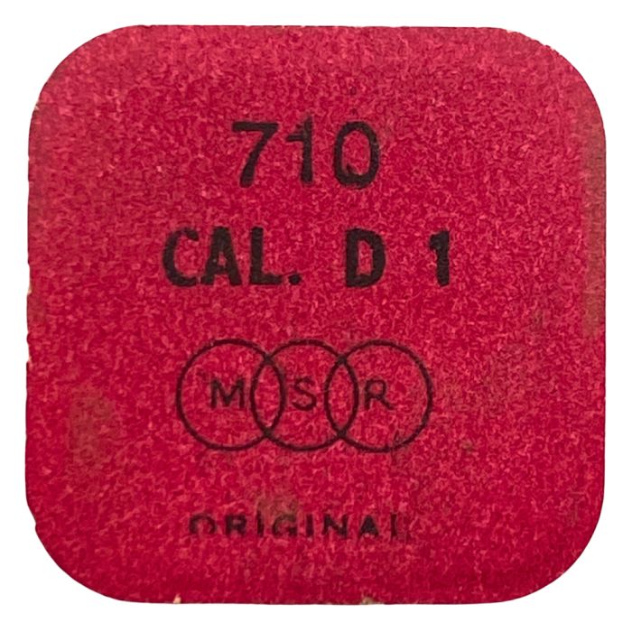 MSR D1 - 710 Ancre montée (à l'unité) - Jewelled pallet fork and staff (per unit)