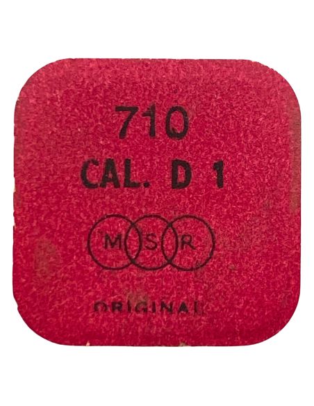 MSR D1 - 710 Ancre montée (à l'unité) - Jewelled pallet fork and staff (per unit)