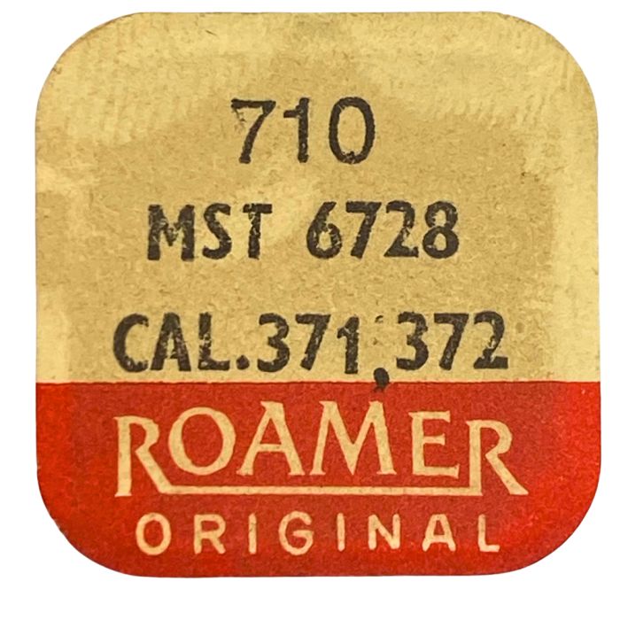 Roamer 371.372 - 710 Ancre montée (à l'unité) - Jewelled pallet fork and staff (per unit)